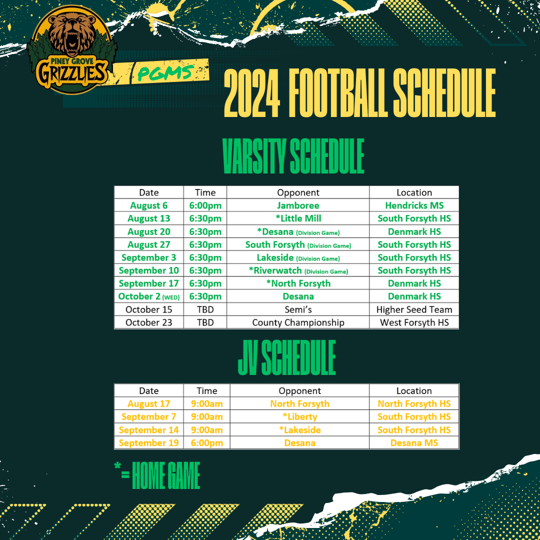 varsity schedule